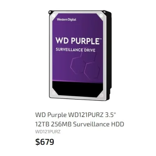 WD 12TB 256MB