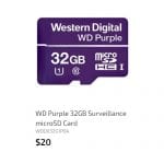 WD microSD card 32GB