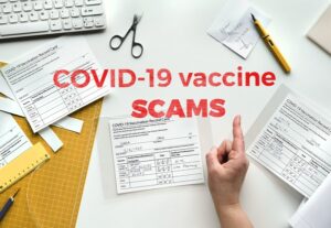 Covid-19,Vaccine,Scams.,Fake,Covid,Vaccination,Record,Card.,Covid,Scams.forged