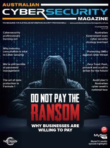 Australian Cyber Security Magazine, Issue 14, 2022