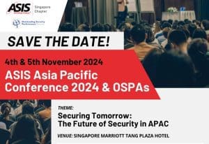 ASIS APAC Conference and OSPAs