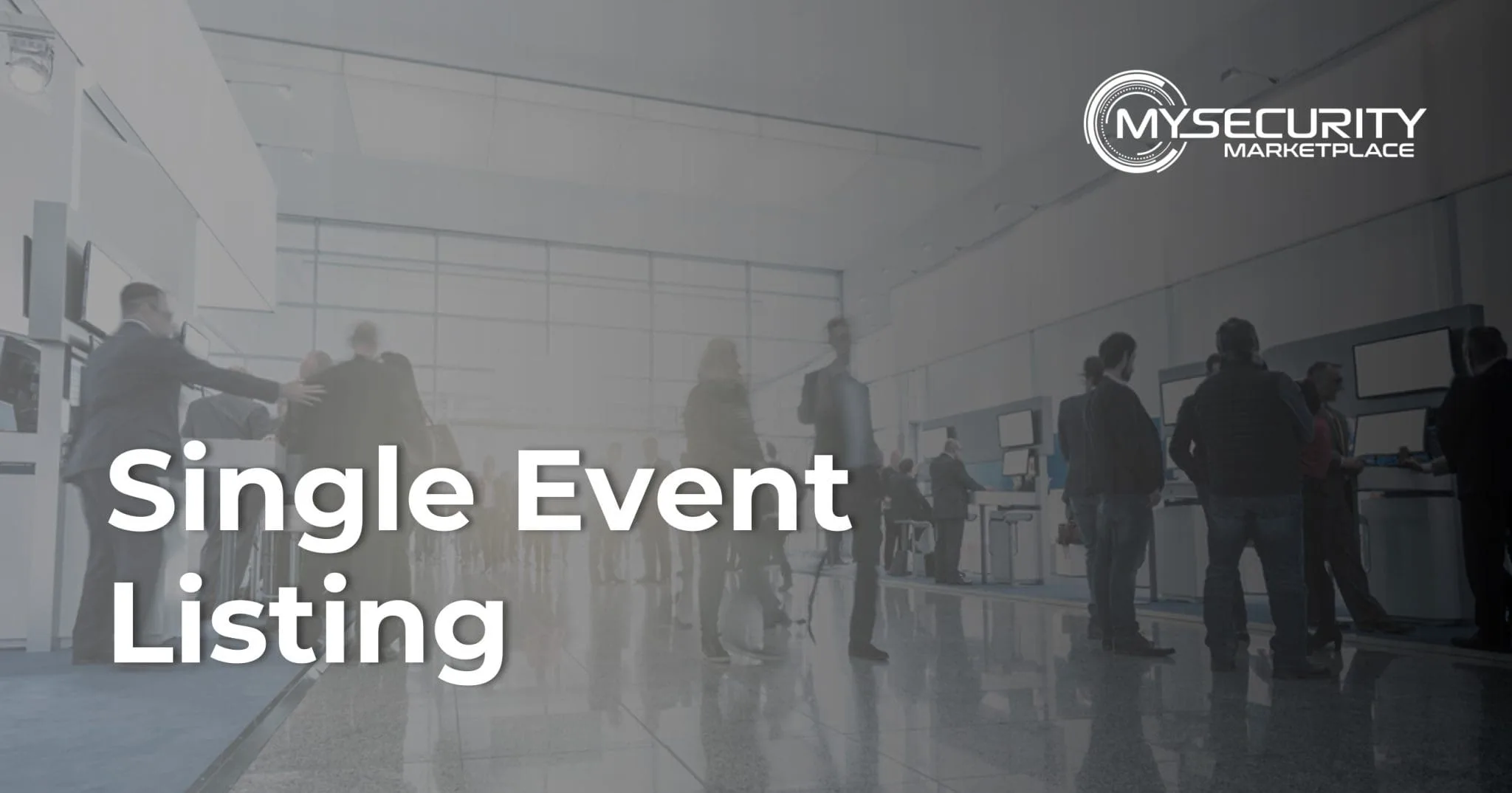 Single event listing